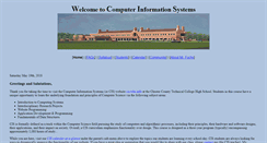 Desktop Screenshot of cis.tchs.info